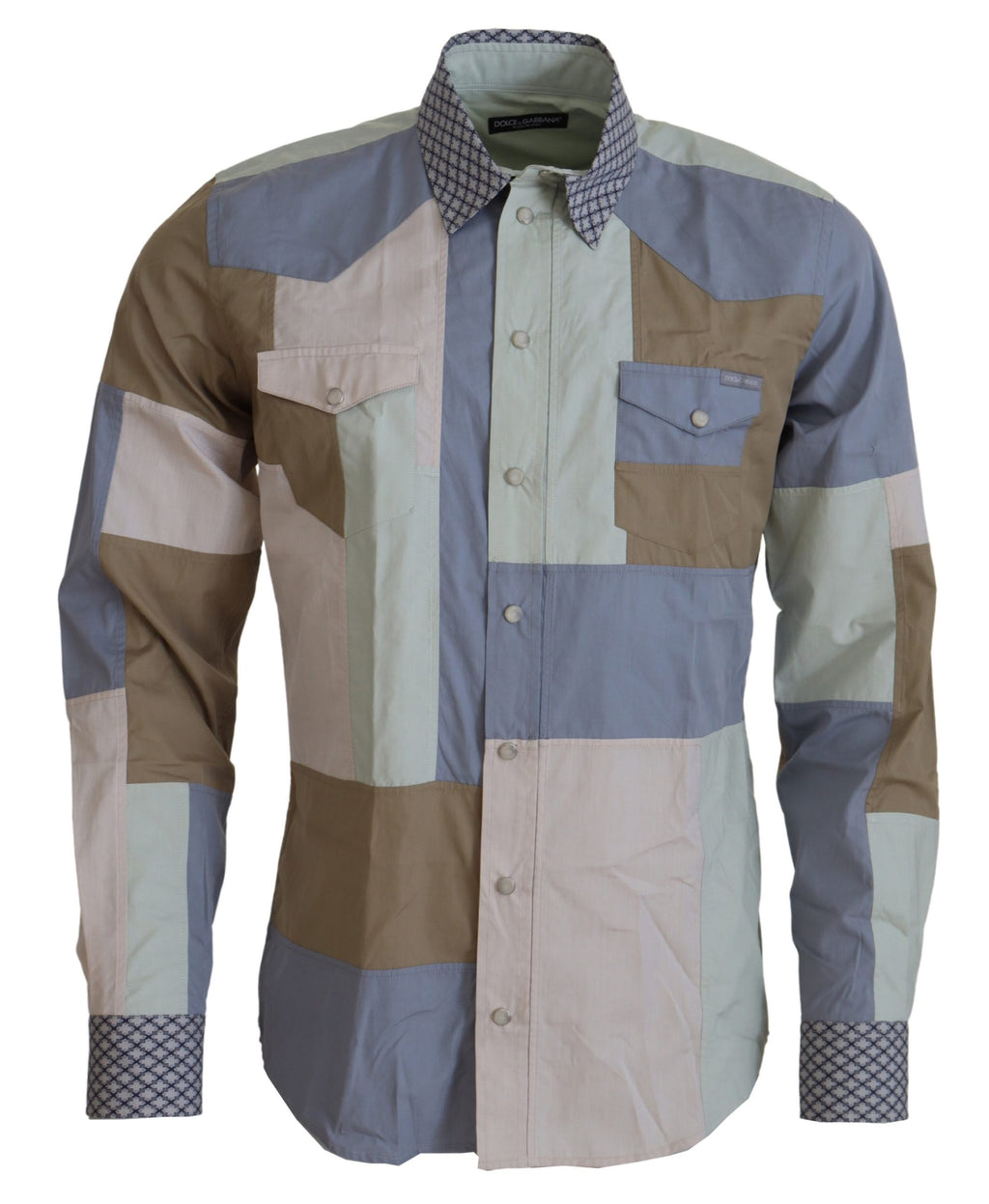 Dolce & Gabbana Multicolor Dress Shirt for Men