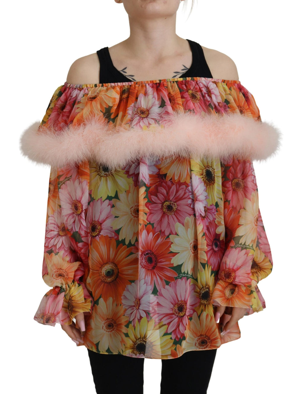 Dolce & Gabbana Multicolor Long Sleeve T-Shirt for Women