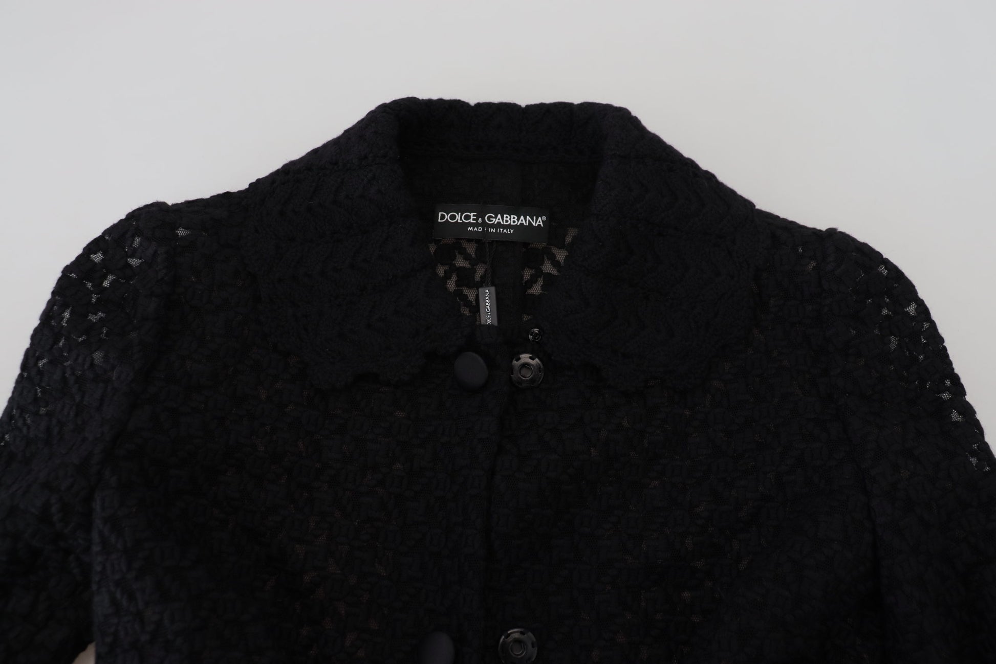 Dolce & Gabbana Black Full Length Jacket for Women additional view
