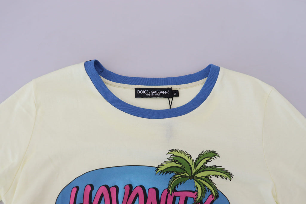 Dolce & Gabbana Yellow T-Shirt for Women additional view