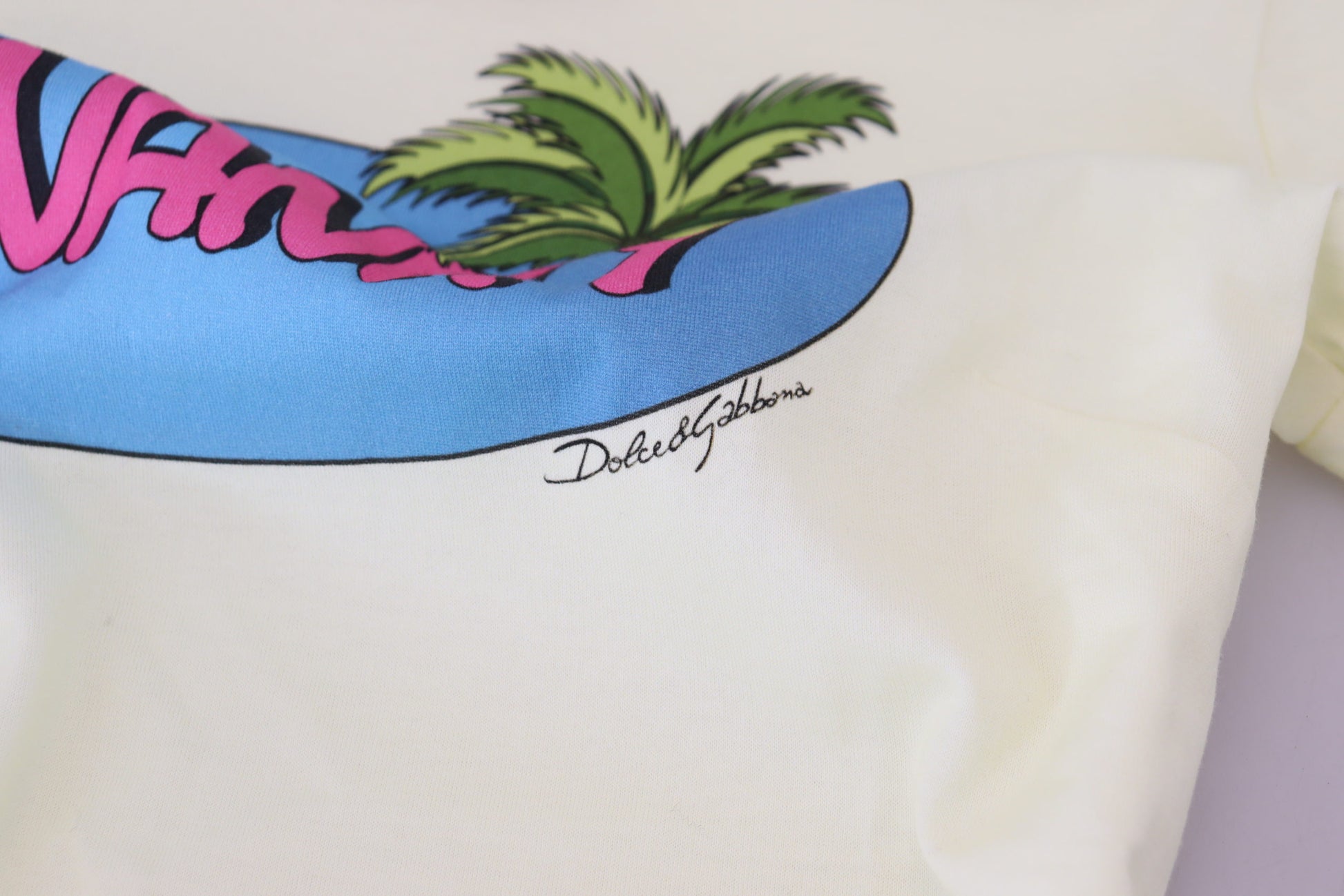 Dolce & Gabbana Yellow T-Shirt for Women additional view