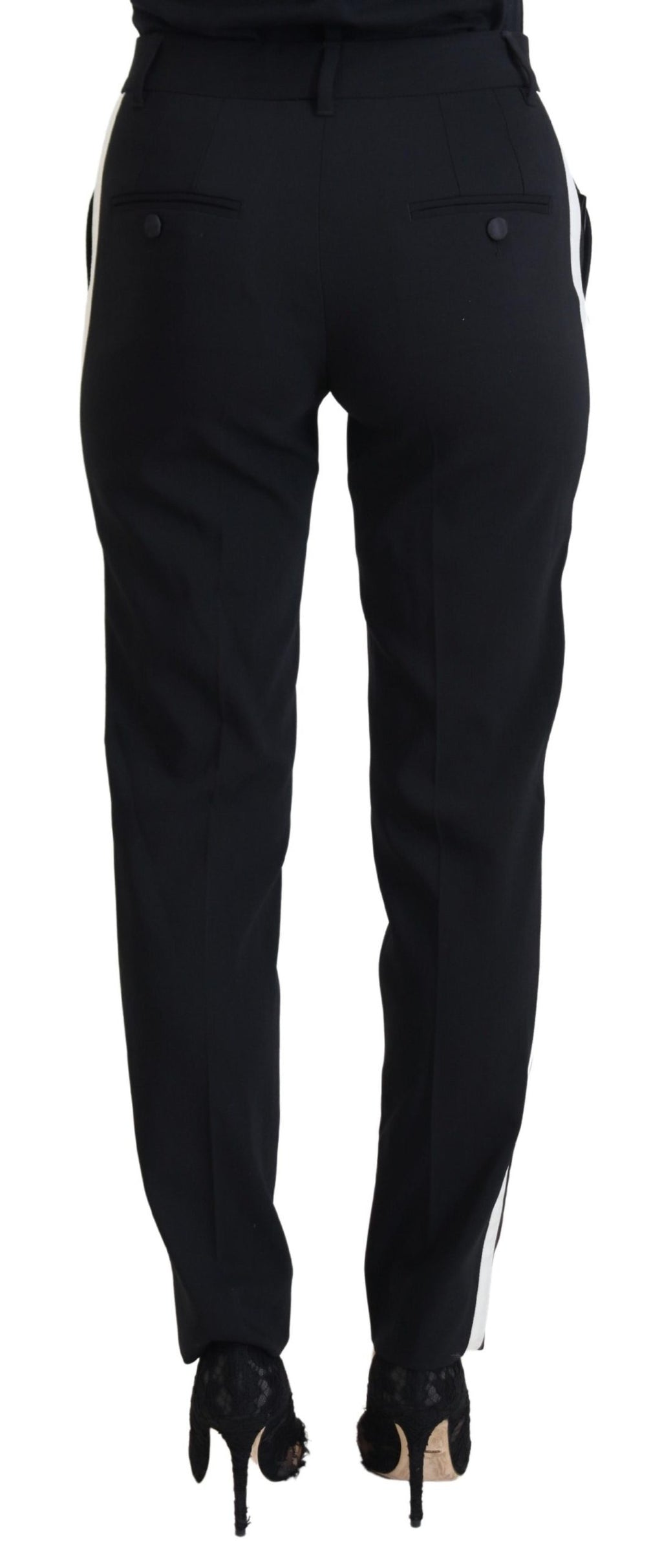 Dolce & Gabbana Black Dress Pants for Women detail view