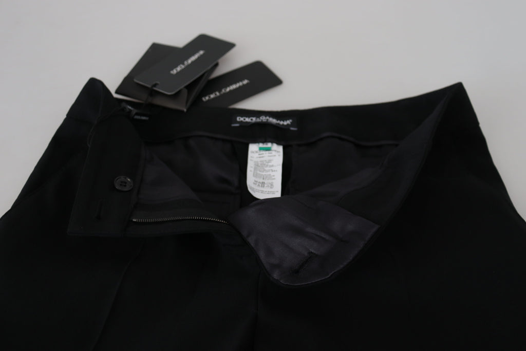 Dolce & Gabbana Black Dress Pants for Women side view