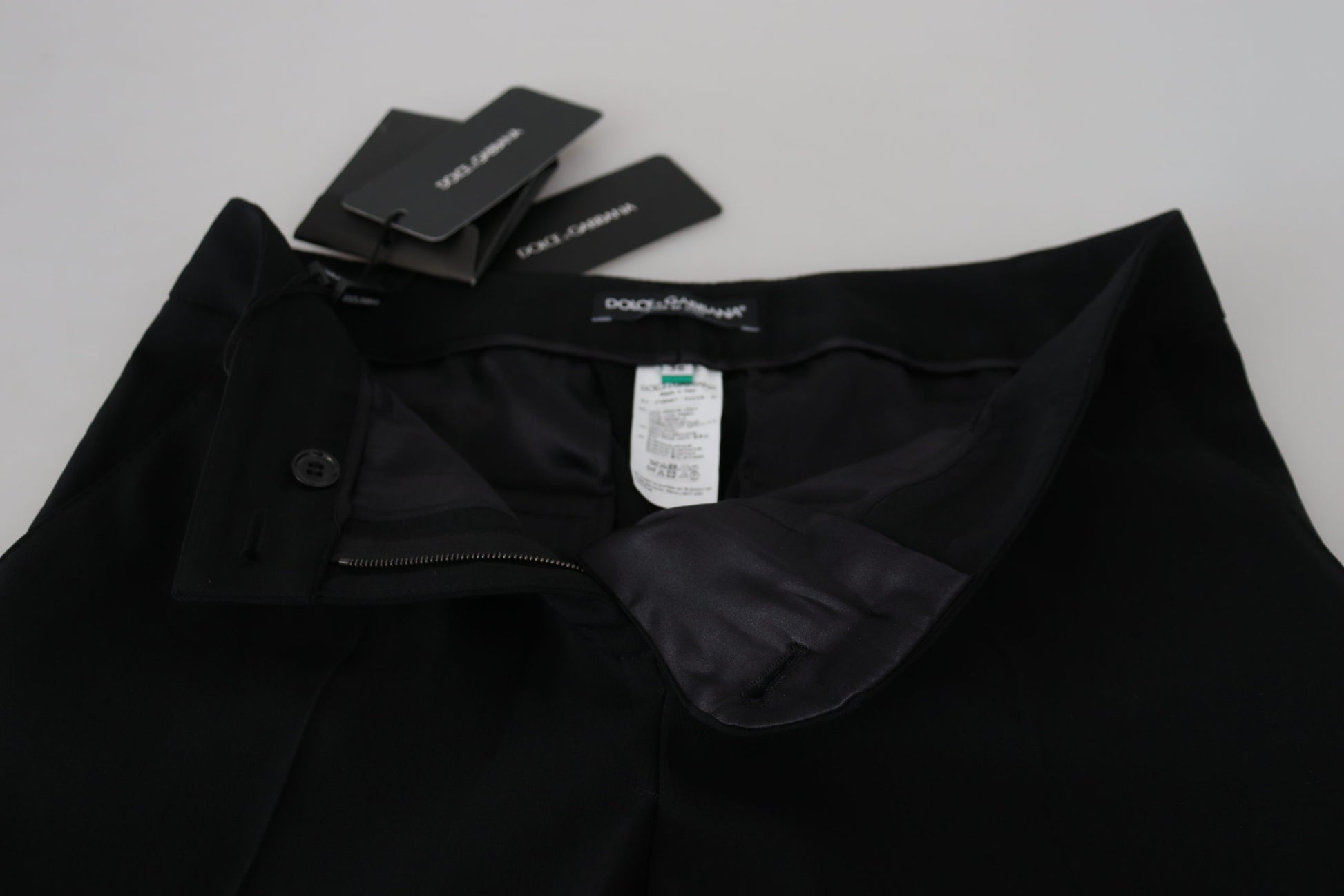 Dolce & Gabbana Black Dress Pants for Women side view