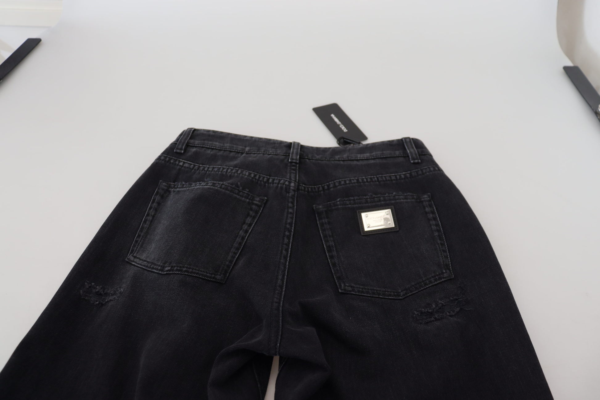 Dolce & Gabbana Black Straight Leg Jeans for Women additional view