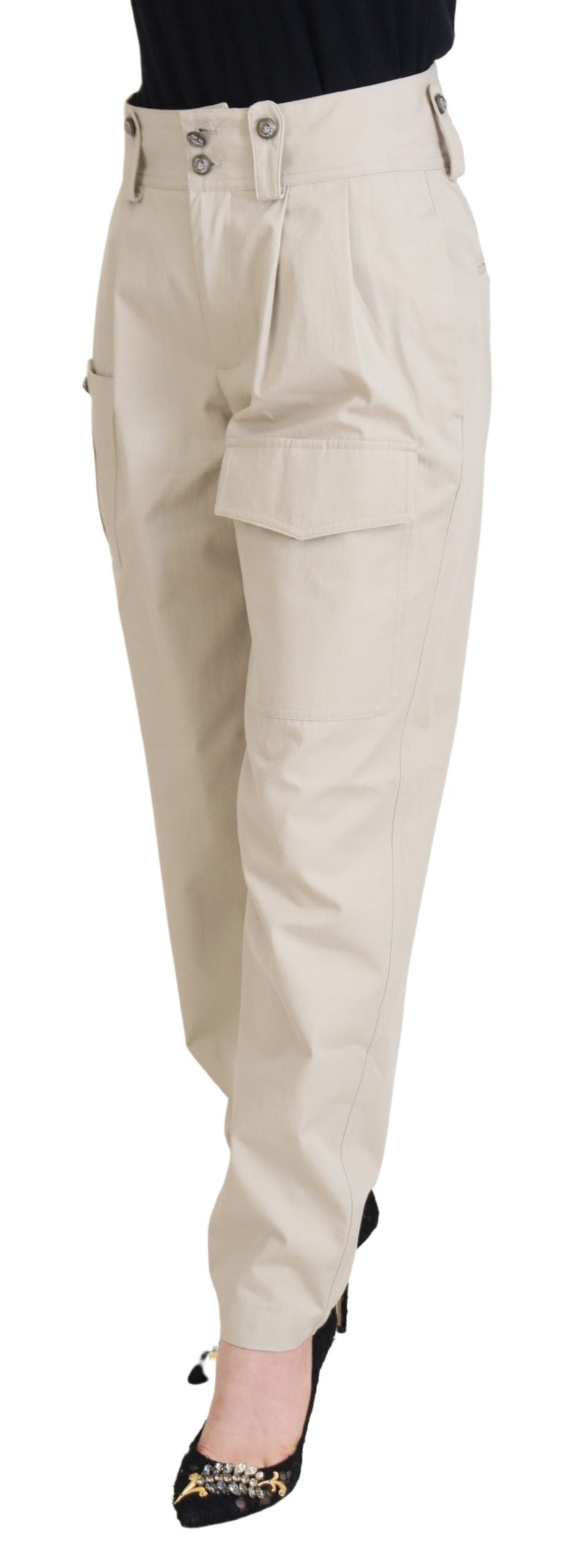 Dolce & Gabbana Beige Cargo Pants for Women alternate view