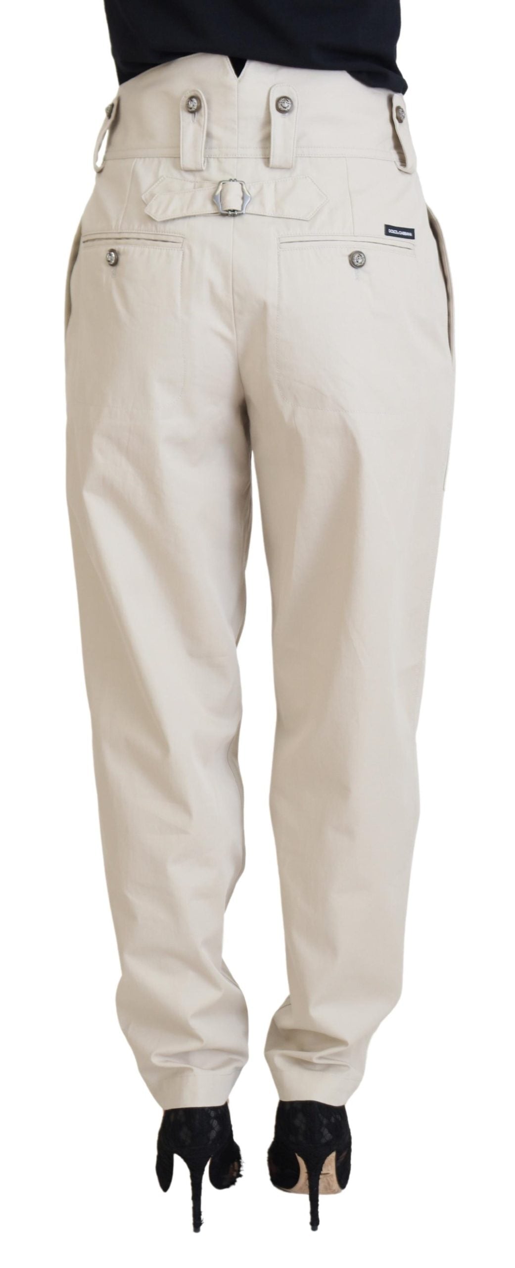 Dolce & Gabbana Beige Cargo Pants for Women detail view