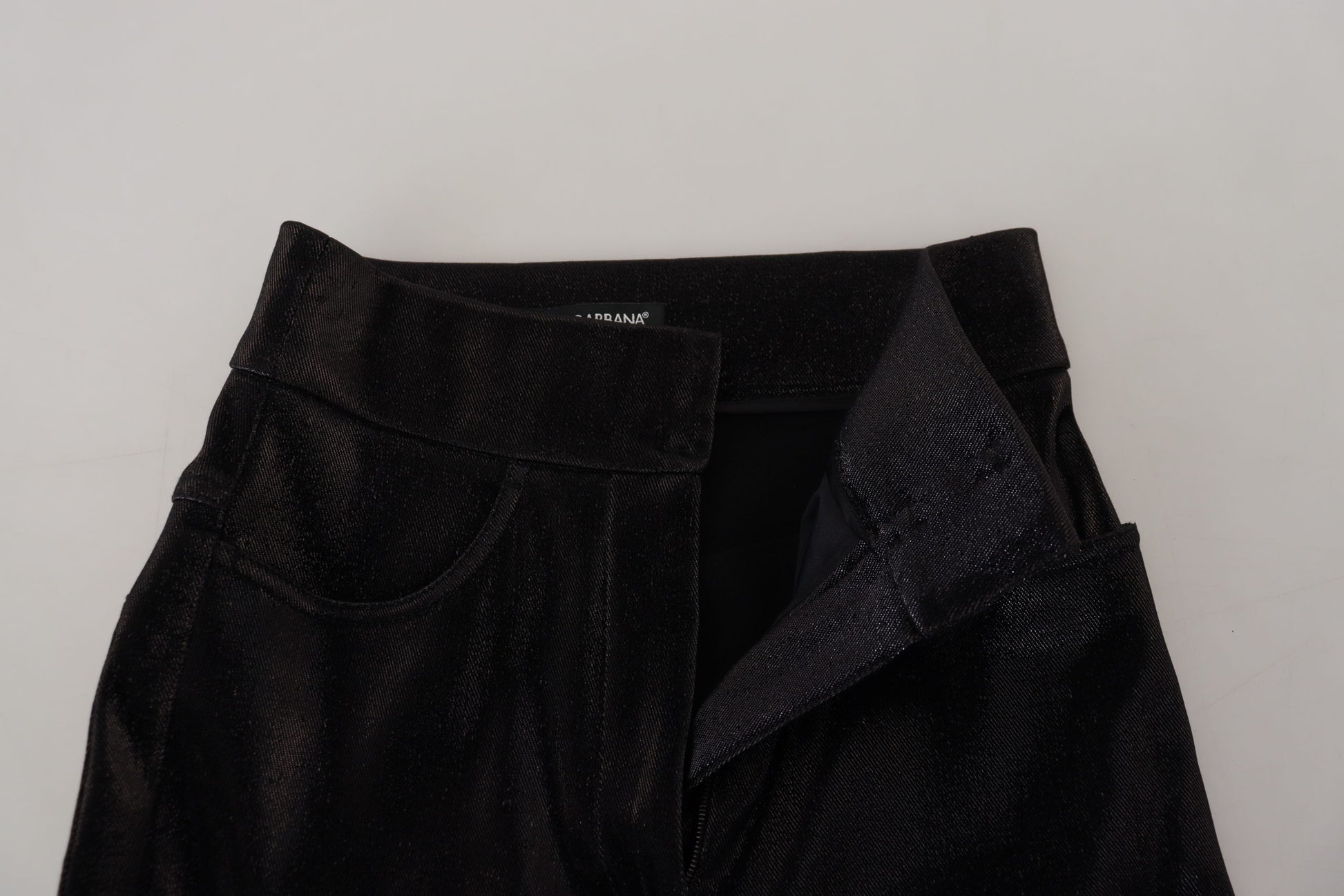 Dolce & Gabbana Black Skinny Jeans for Women side view