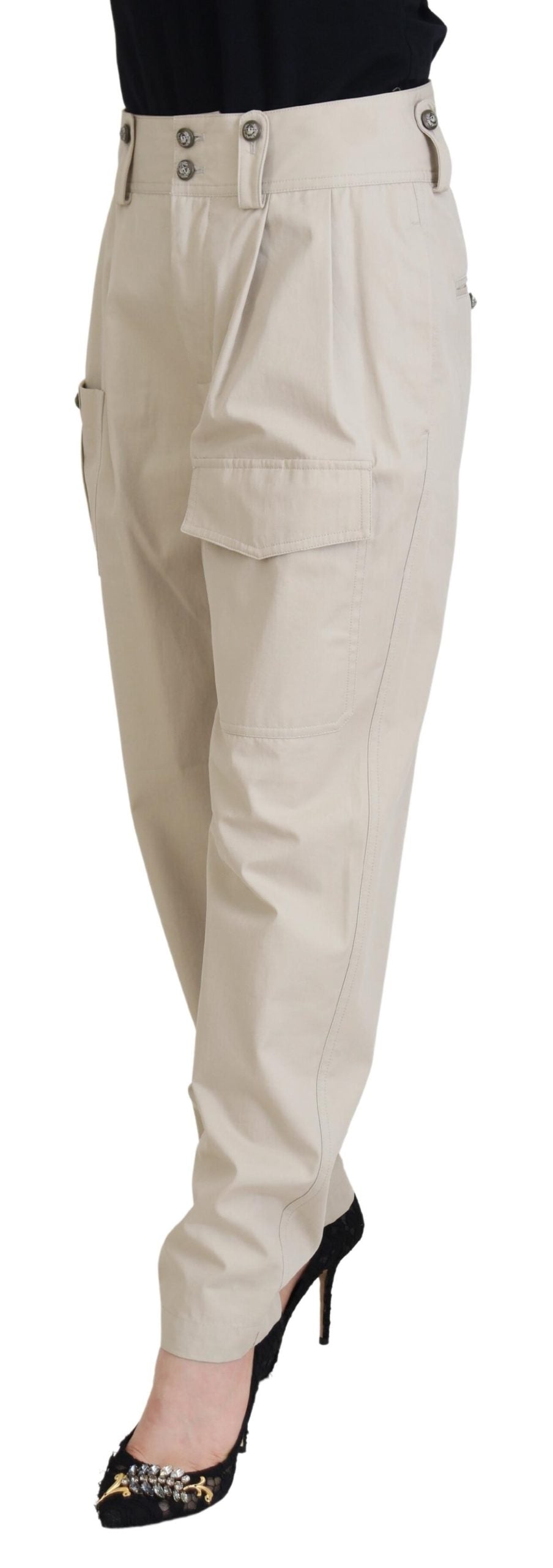 Dolce & Gabbana Beige Cargo Pants for Women alternate view