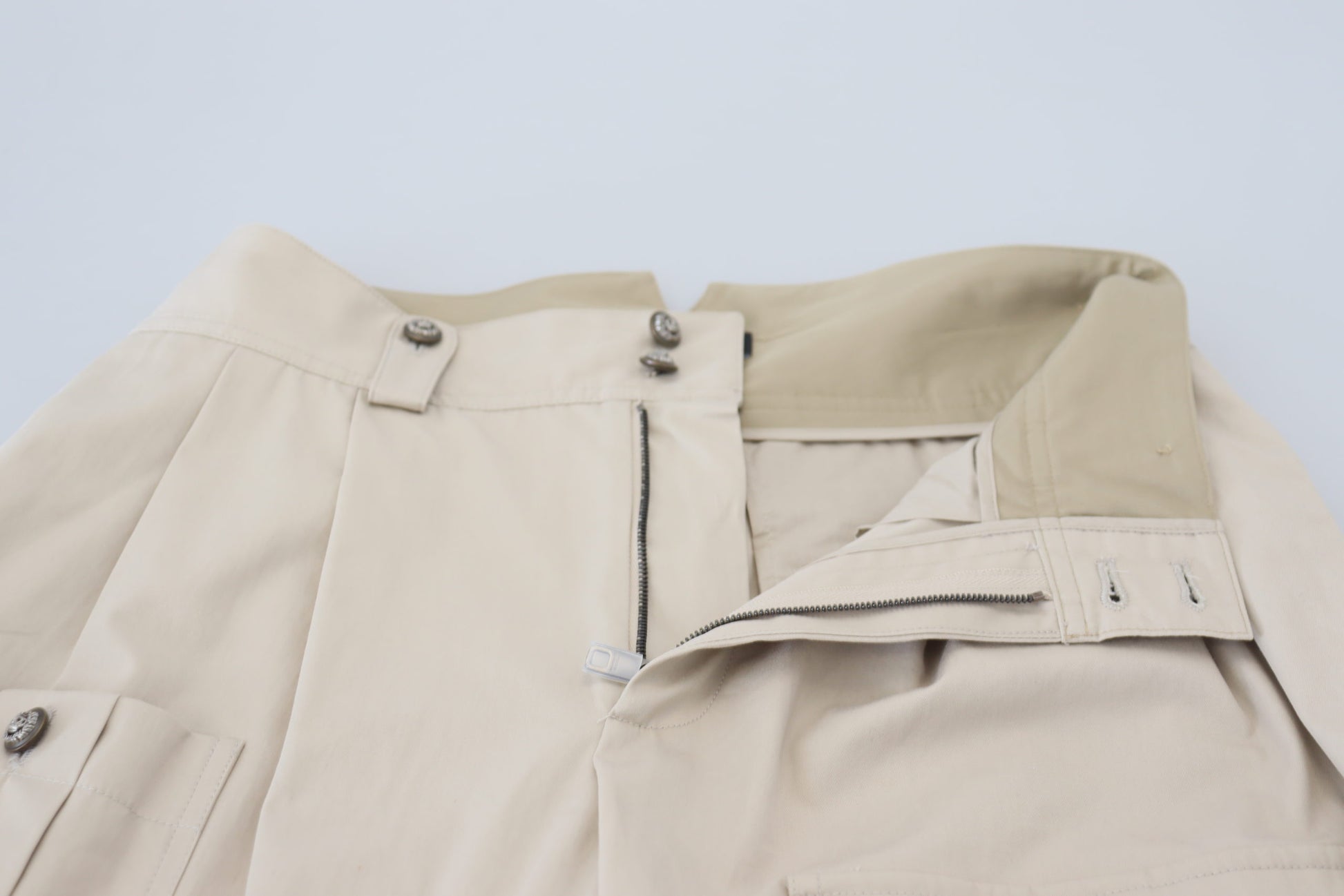 Dolce & Gabbana Beige Cargo Pants for Women side view