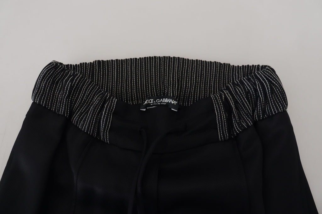 Dolce & Gabbana Black Casual Pants for Women side view