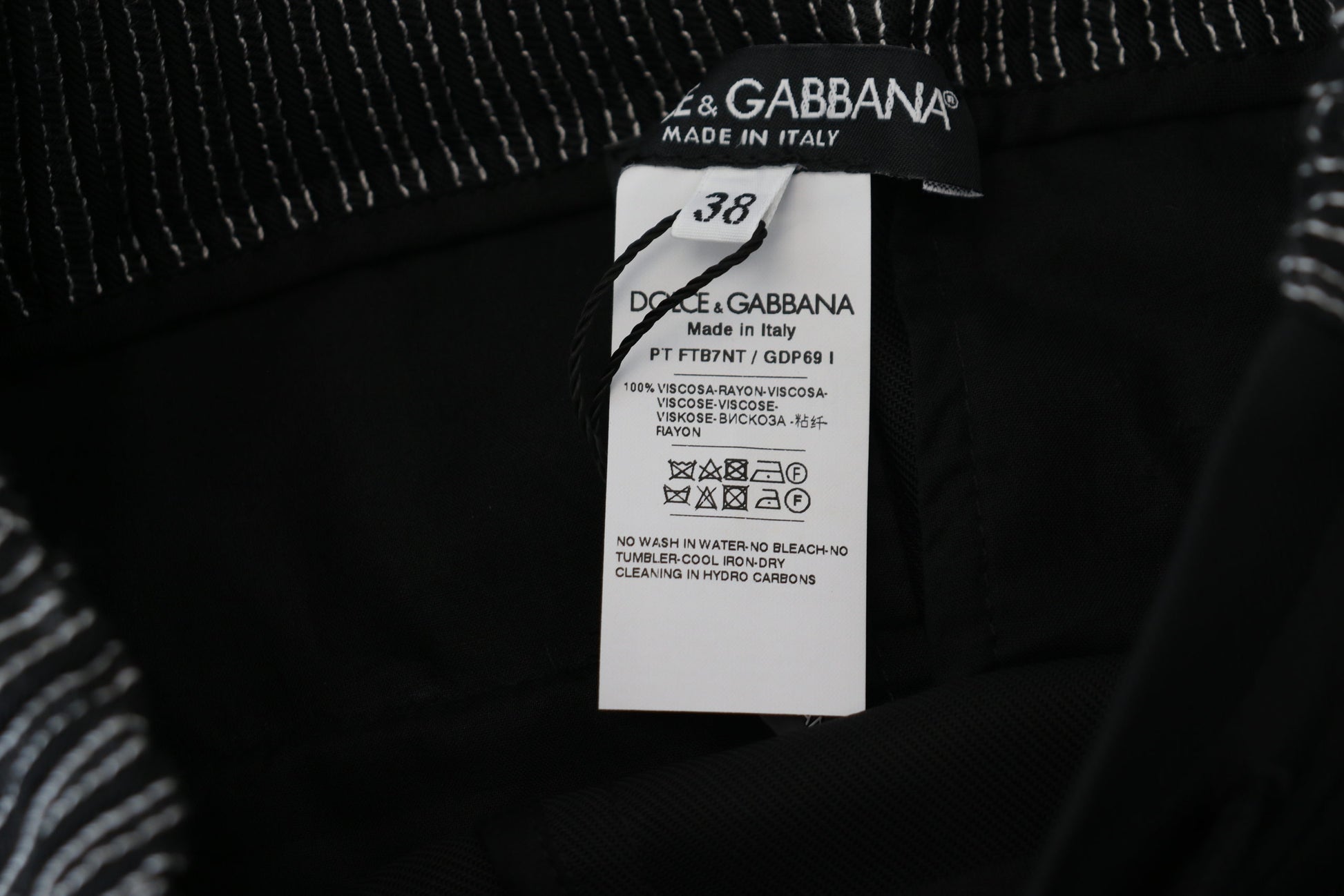 Dolce & Gabbana Black Casual Pants for Women additional view