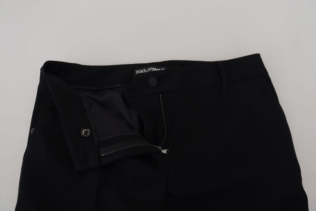 Dolce & Gabbana Black Casual Pants for Women side view