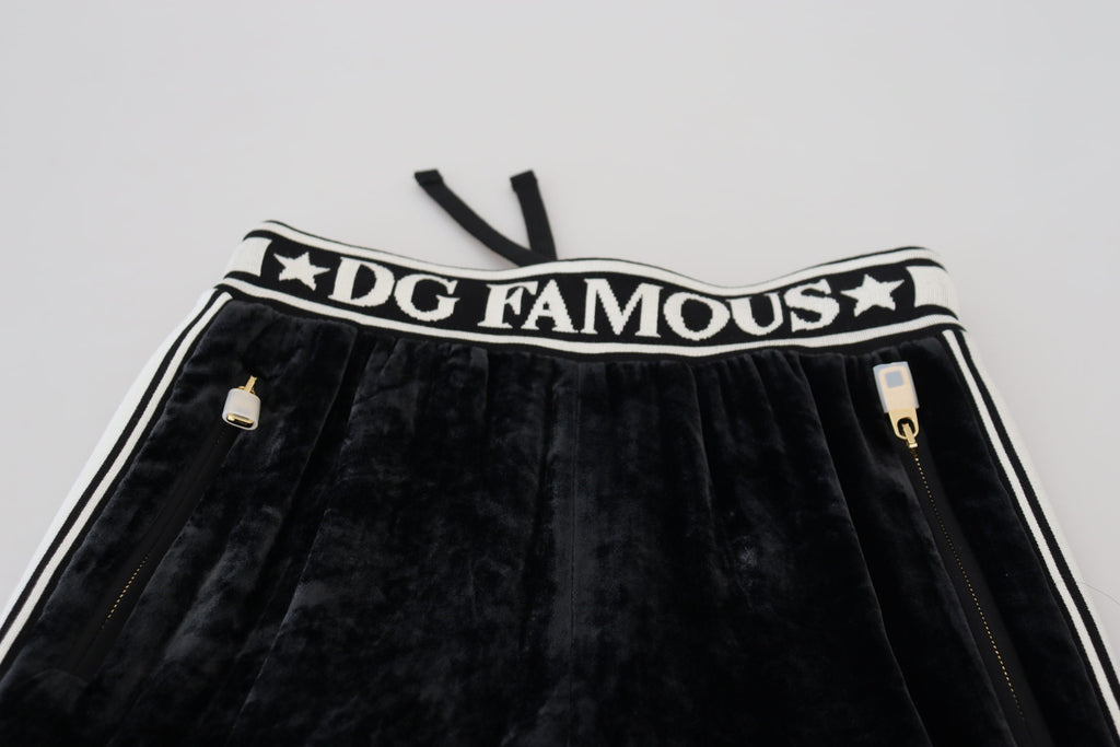 Dolce & Gabbana Black Casual Pants for Women side view