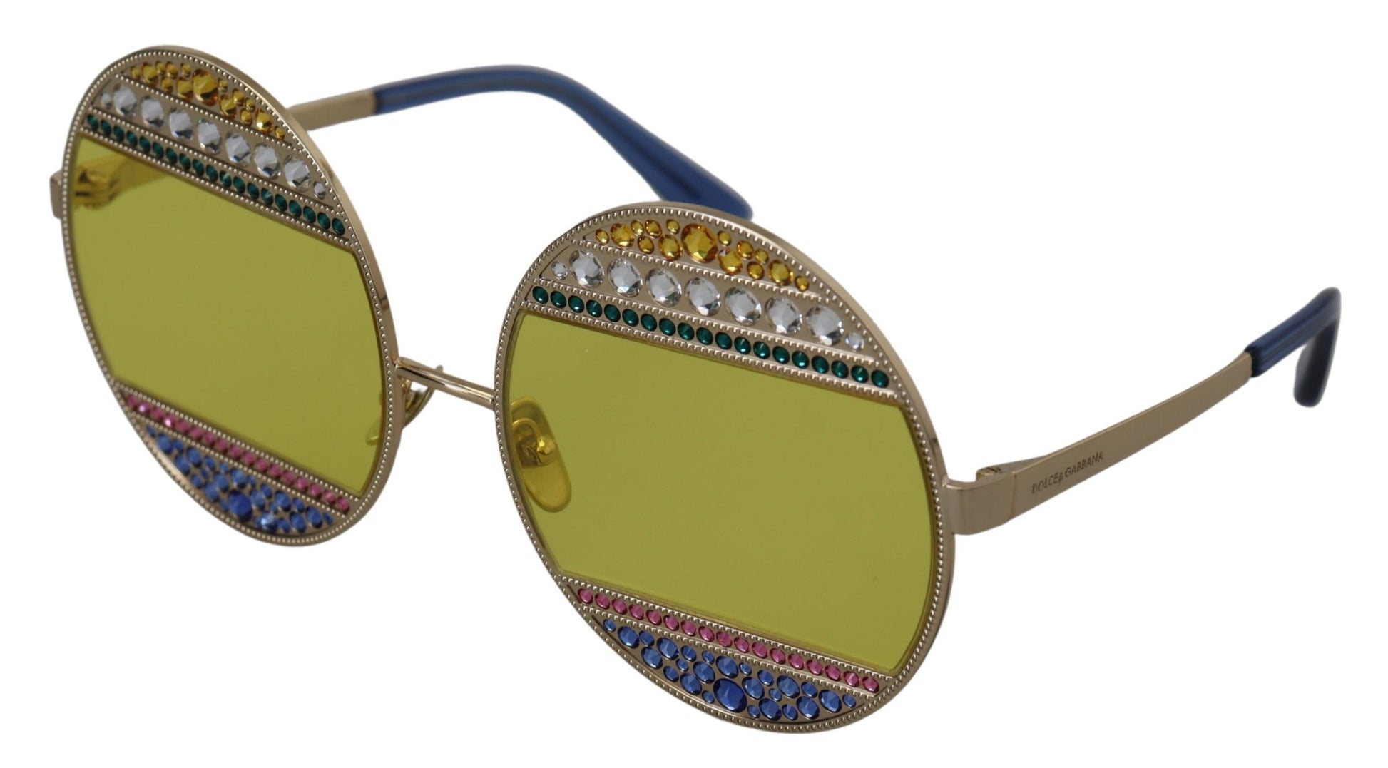 Dolce & Gabbana Gold Sunglasses for Women detail view