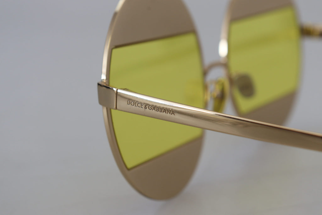 Dolce & Gabbana Gold Sunglasses for Women additional view
