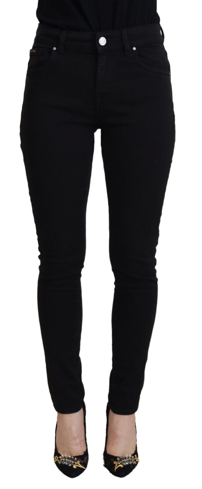 Dolce & Gabbana Black Skinny Jeans for Women