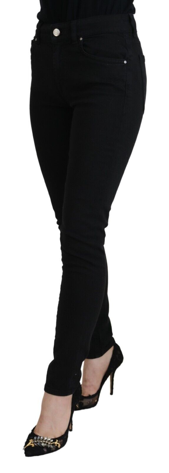 Dolce & Gabbana Black Skinny Jeans for Women alternate view