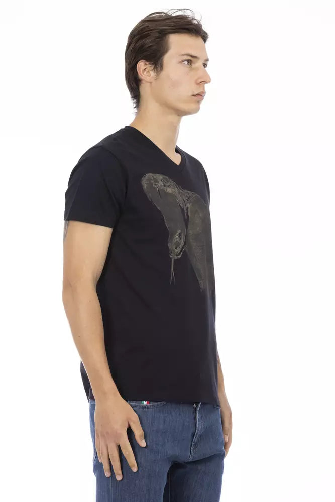 Trussardi Action Black T-Shirt for Men alternate view