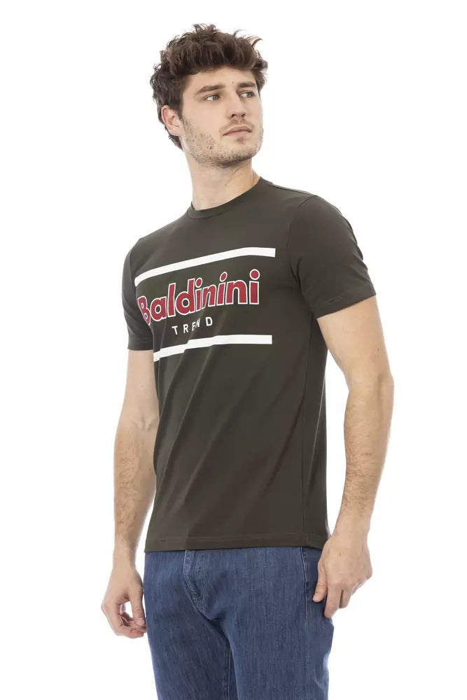 Baldinini Trend Green T-Shirt for Men alternate view