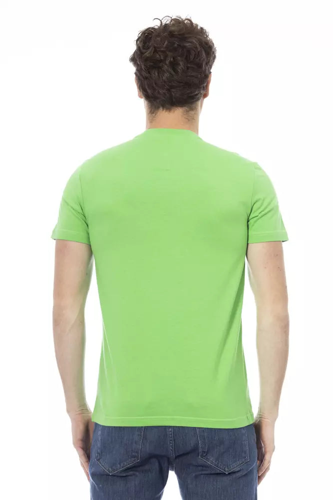 Baldinini Trend Green T-Shirt for Men detail view