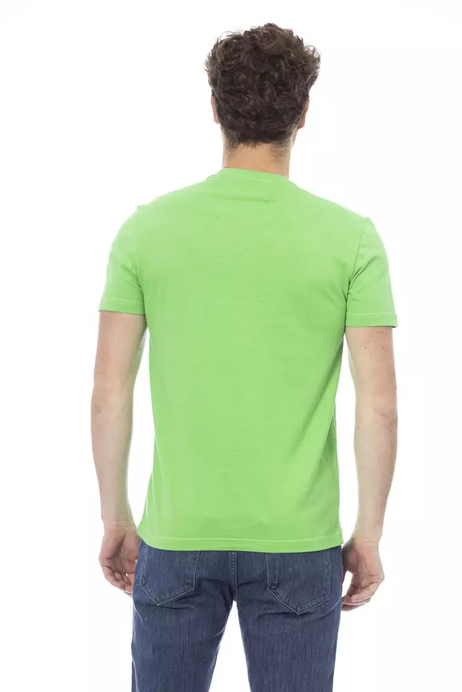 Baldinini Trend Green T-Shirt for Men detail view