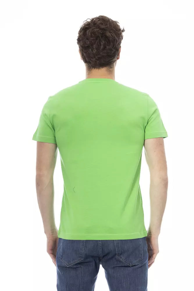 Baldinini Trend Green T-Shirt for Men detail view