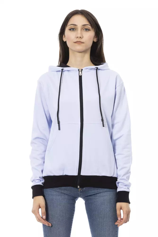 Baldinini Trend Purple Sweatshirt for Women