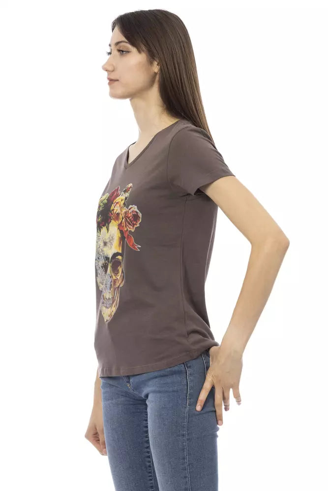 Trussardi Action Brown T-Shirt for Women alternate view