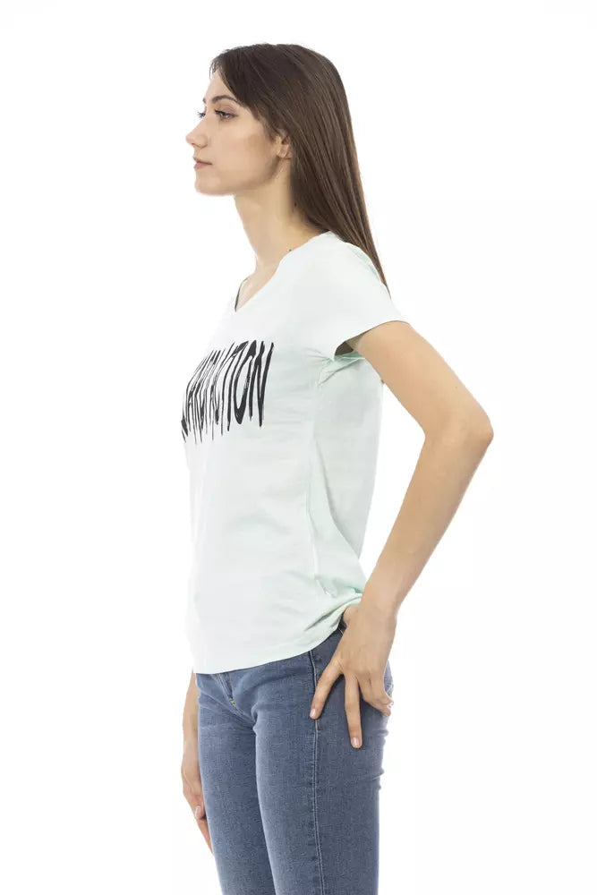 Trussardi Action Blue T-Shirt for Women alternate view