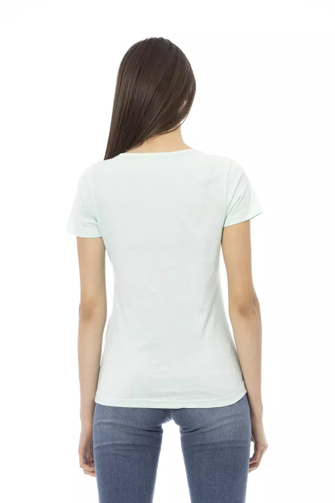 Trussardi Action Blue T-Shirt for Women detail view