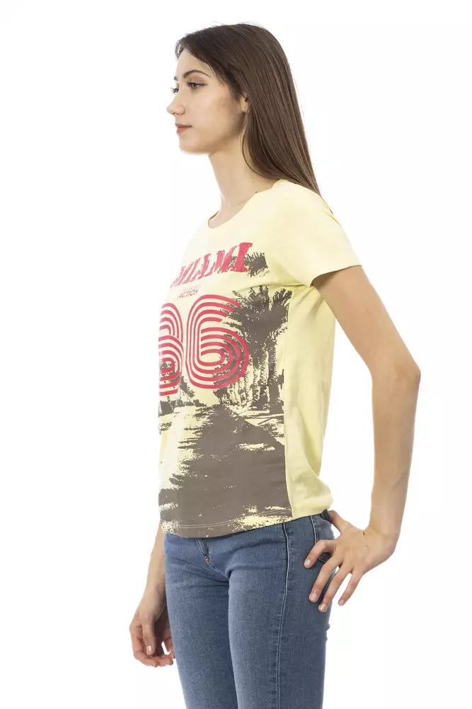 Trussardi Action Yellow T-Shirt for Women alternate view