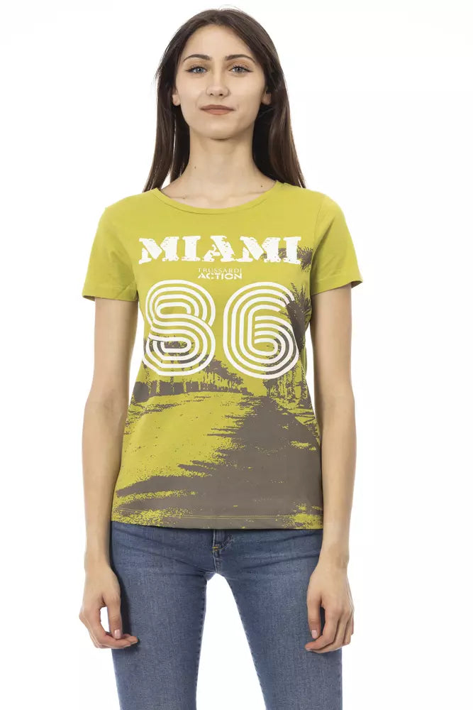 Trussardi Action Green T-Shirt for Women