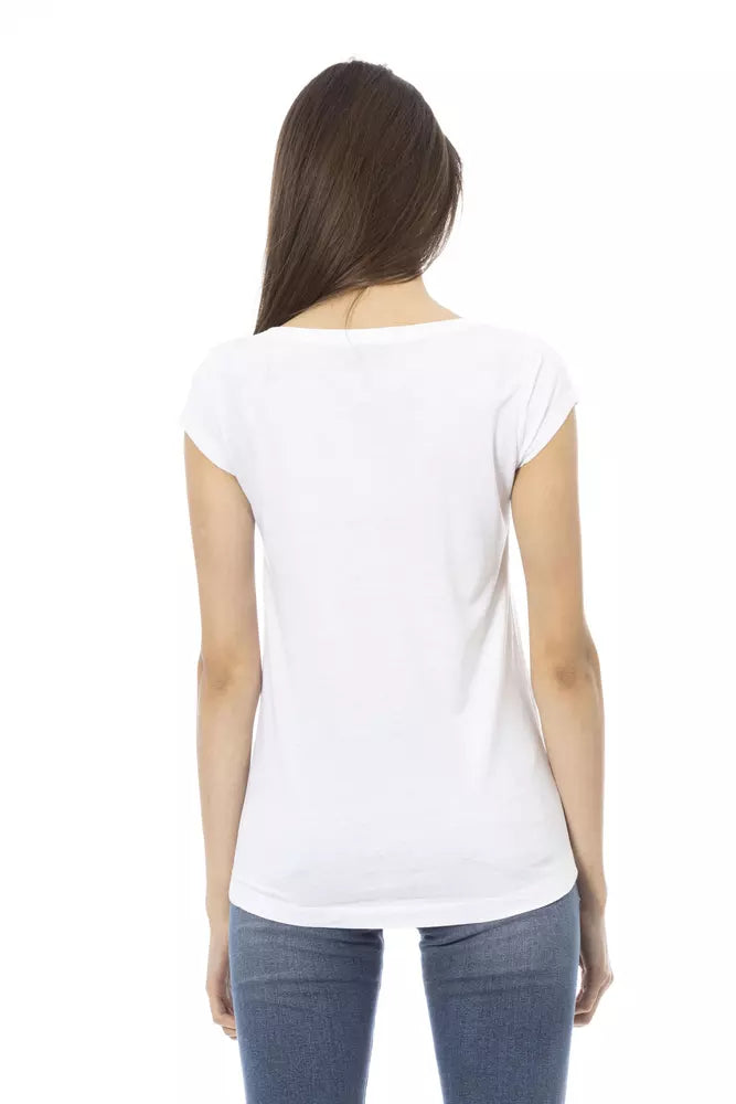 Trussardi Action White T-Shirt for Women detail view