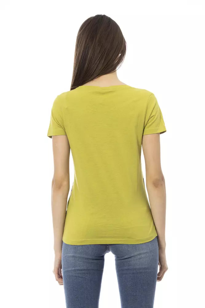 Trussardi Action Green T-Shirt for Women detail view