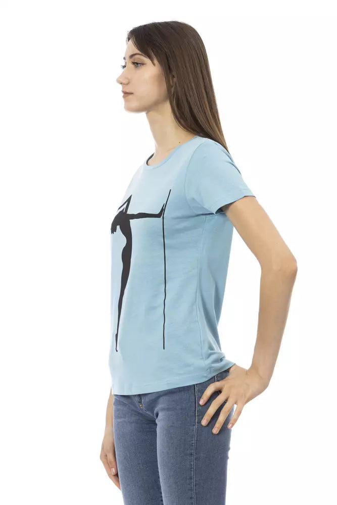 Trussardi Action Blue T-Shirt for Women alternate view