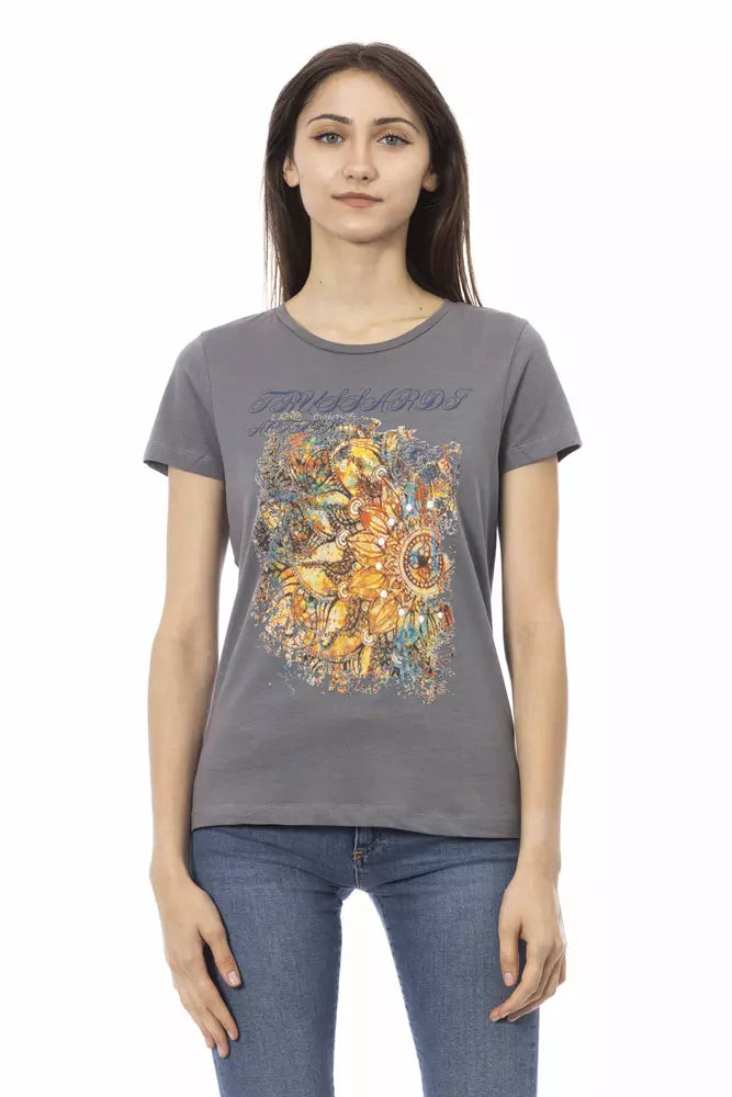 Trussardi Action Grey T-Shirt for Women