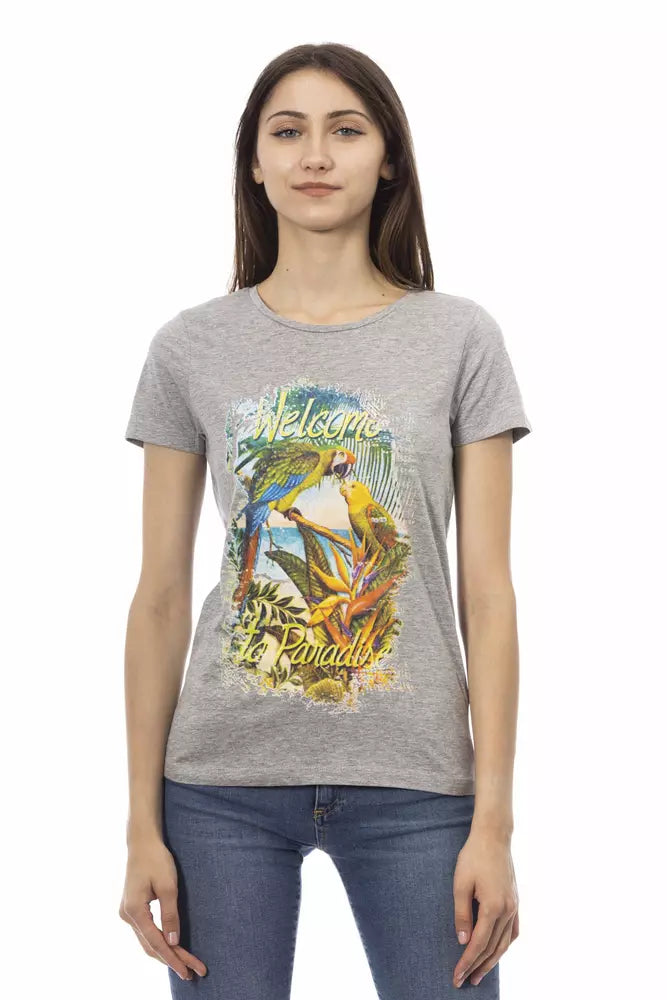 Trussardi Action Grey T-Shirt for Women