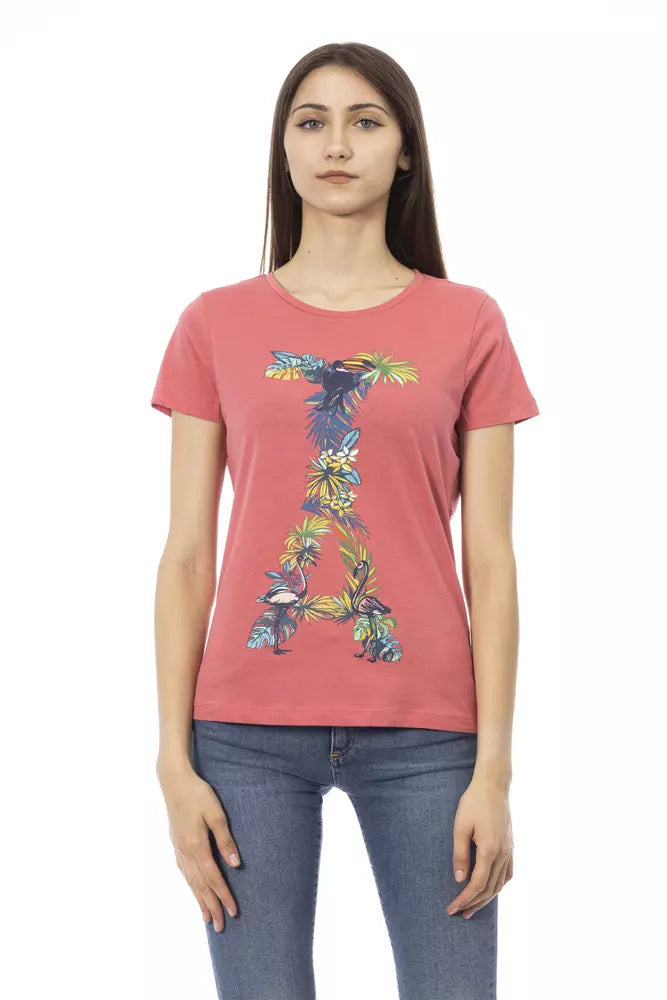 Trussardi Action Pink T-Shirt for Women