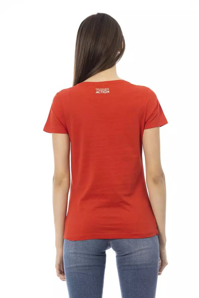 Trussardi Action Multicolor T-Shirt for Women detail view