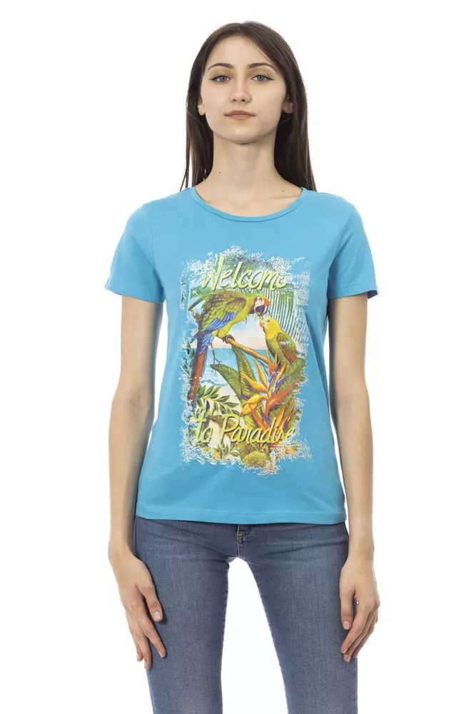 Trussardi Action Blue T-Shirt for Women