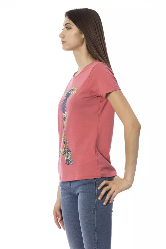 Trussardi Action Pink T-Shirt for Women alternate view