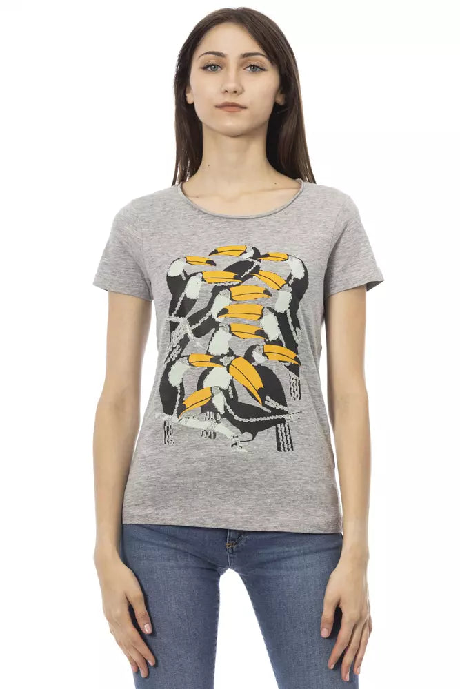 Trussardi Action Grey T-Shirt for Women