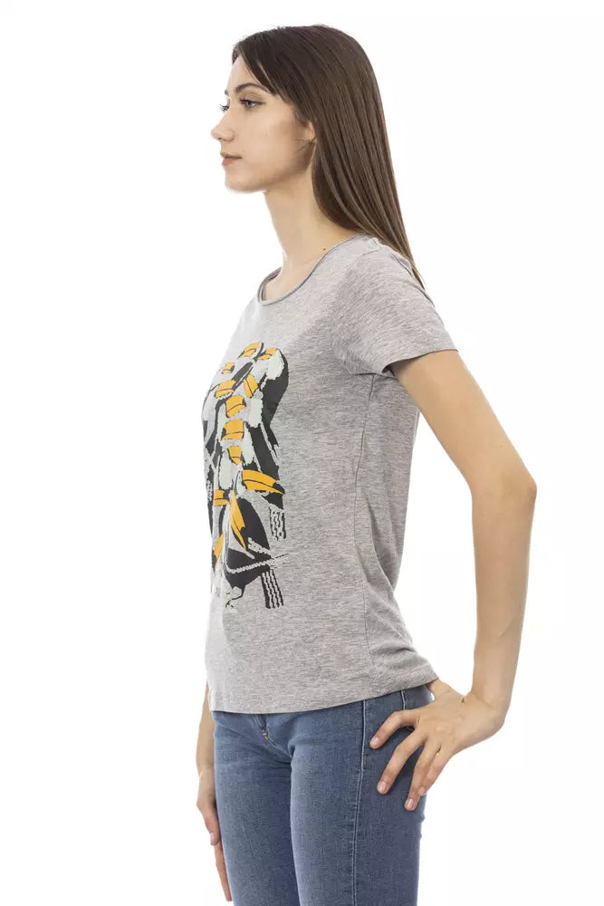 Trussardi Action Grey T-Shirt for Women alternate view