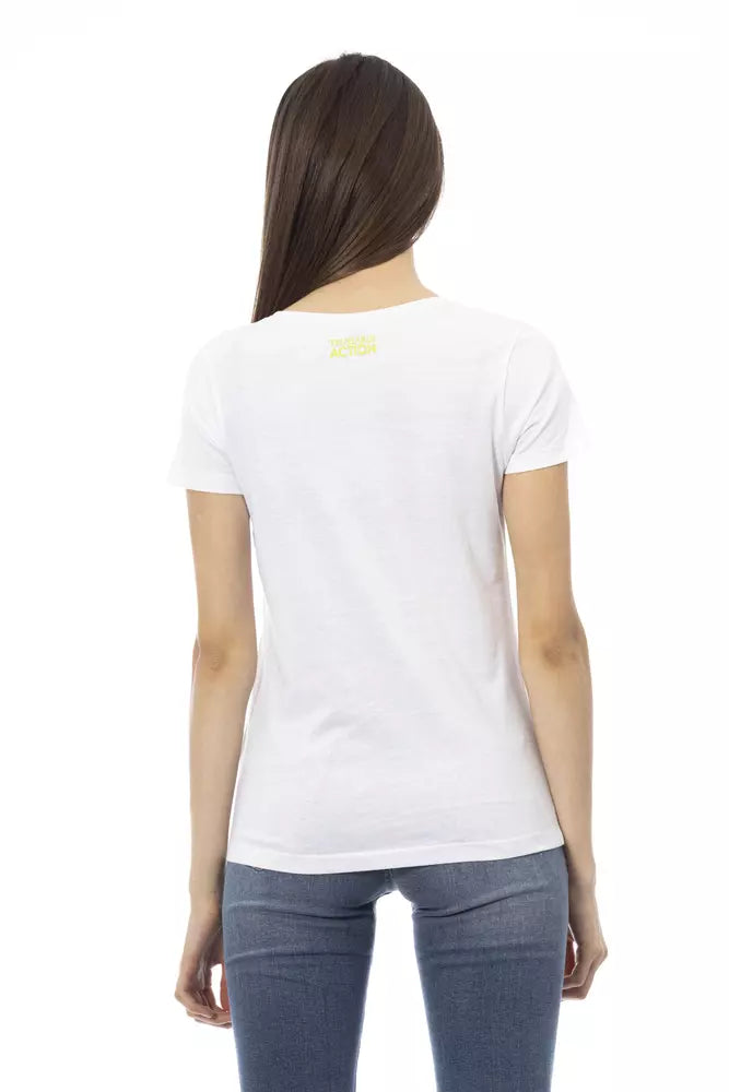 Trussardi Action White T-Shirt for Women detail view