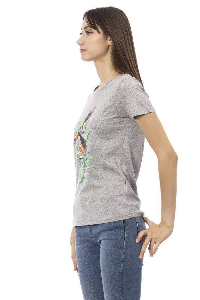 Trussardi Action Grey T-Shirt for Women alternate view