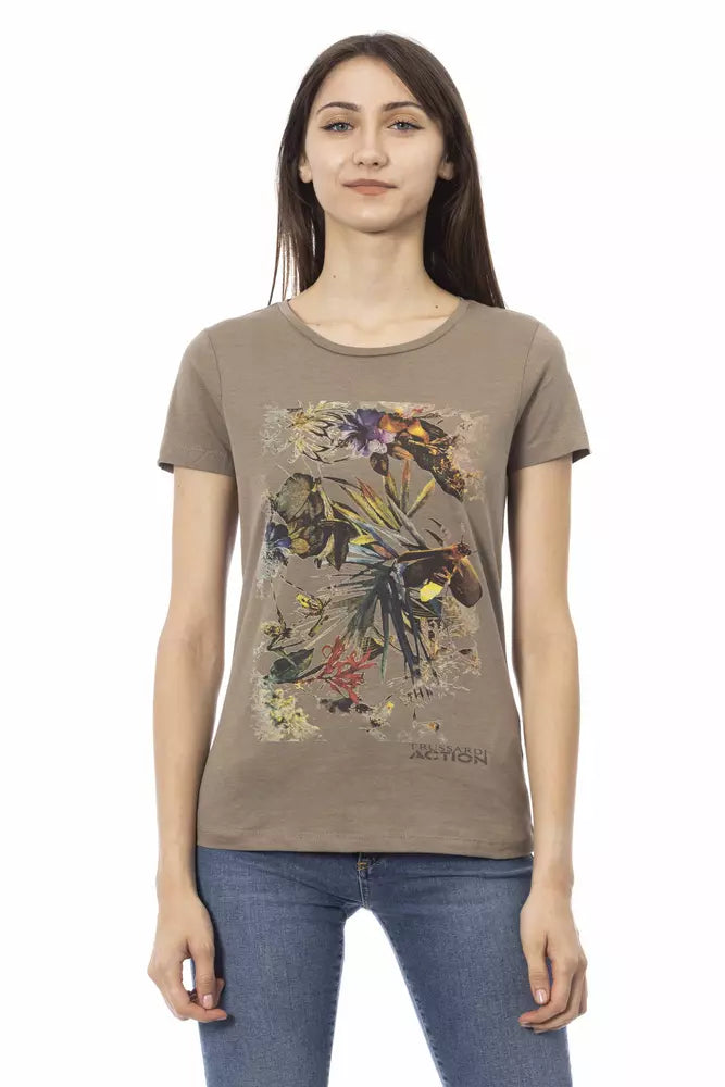 Trussardi Action Brown T-Shirt for Women
