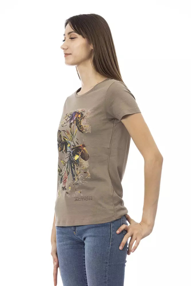 Trussardi Action Brown T-Shirt for Women alternate view