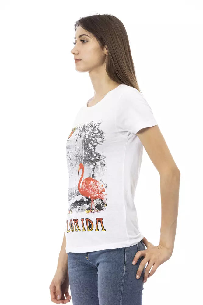 Trussardi Action White T-Shirt for Women alternate view