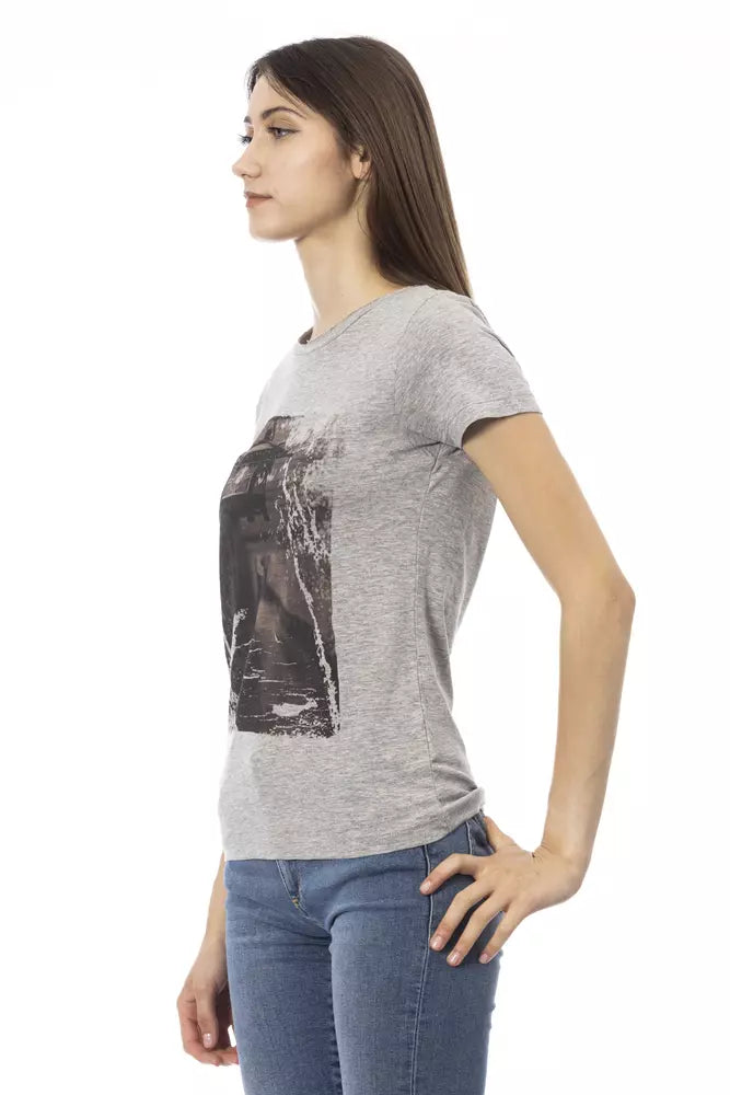 Trussardi Action Grey T-Shirt for Women alternate view